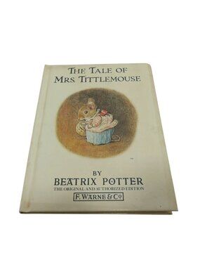 Beatrix Potter Tale of Mrs Tittlemouse no 11 Hardcover 1987 Vintage